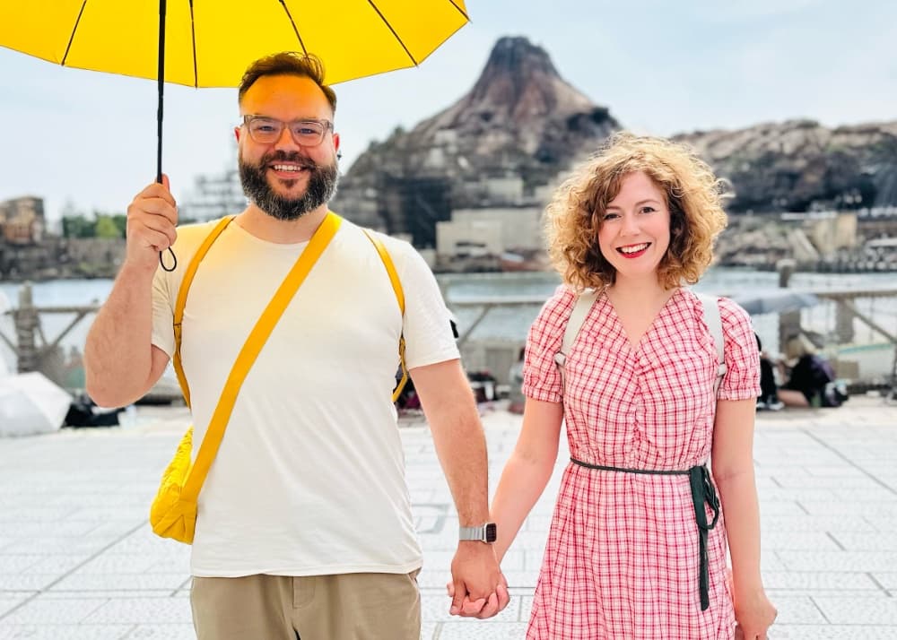 Pascal and Eleanor at Disneysea Tokyo