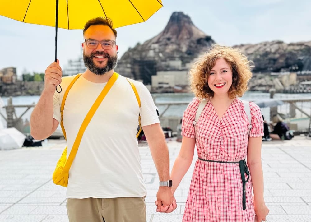 Pascal and Elly at Disneysea Tokyo