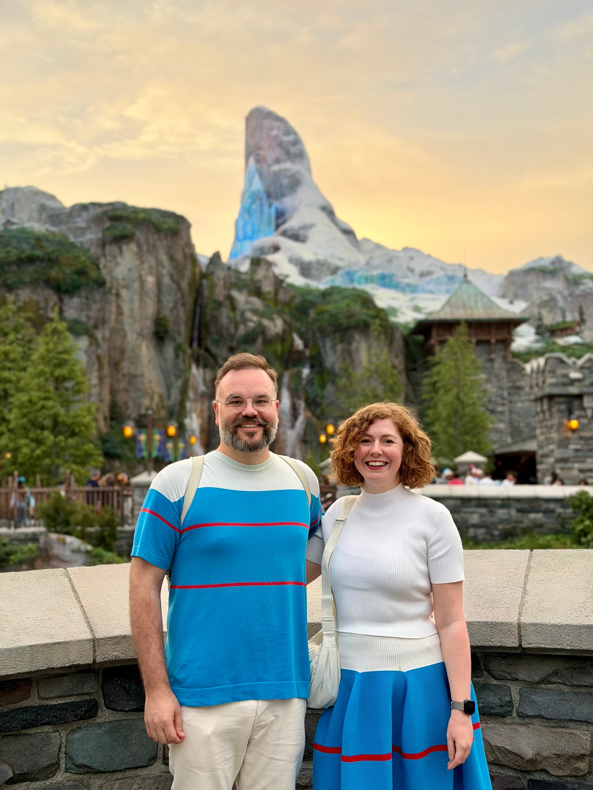 Pascal Pixel and Eleanor McKeown at DisneySea in Tokyo in 2026