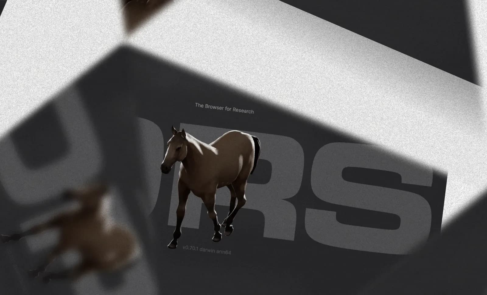 Creativerly review header image with a graphic of Horse Browser