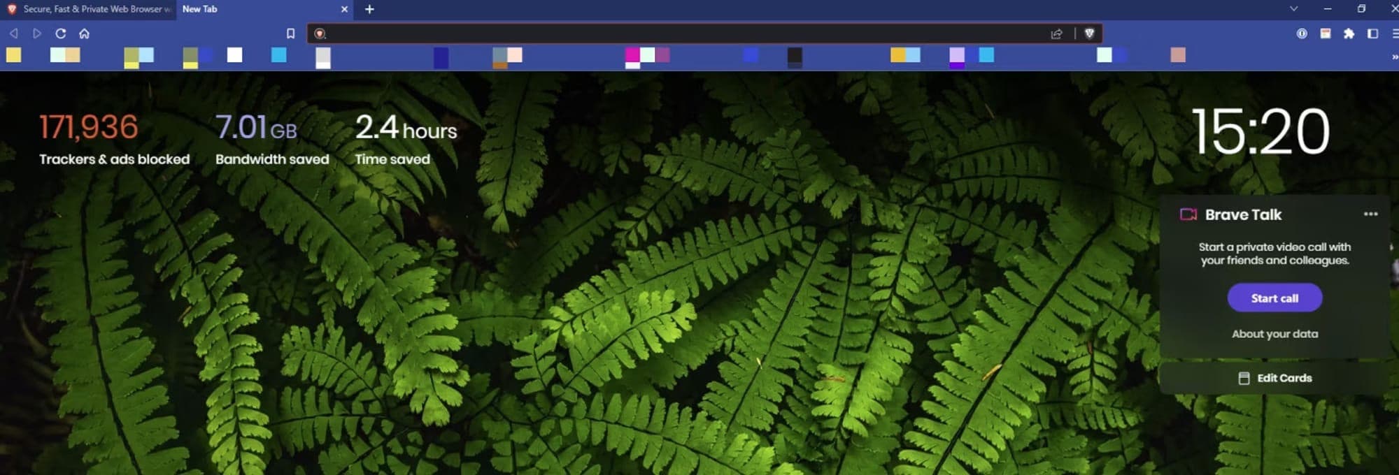 Screenshot of Brave Browser