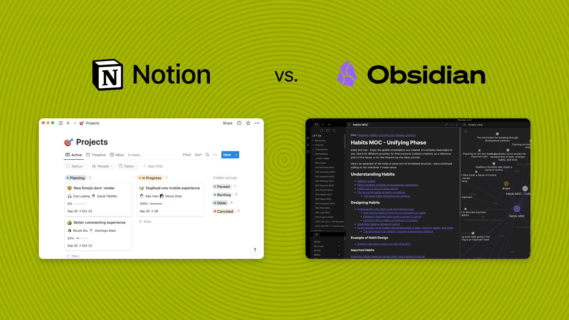 Notion vs Obsidian: Best Note-Taking App 2024