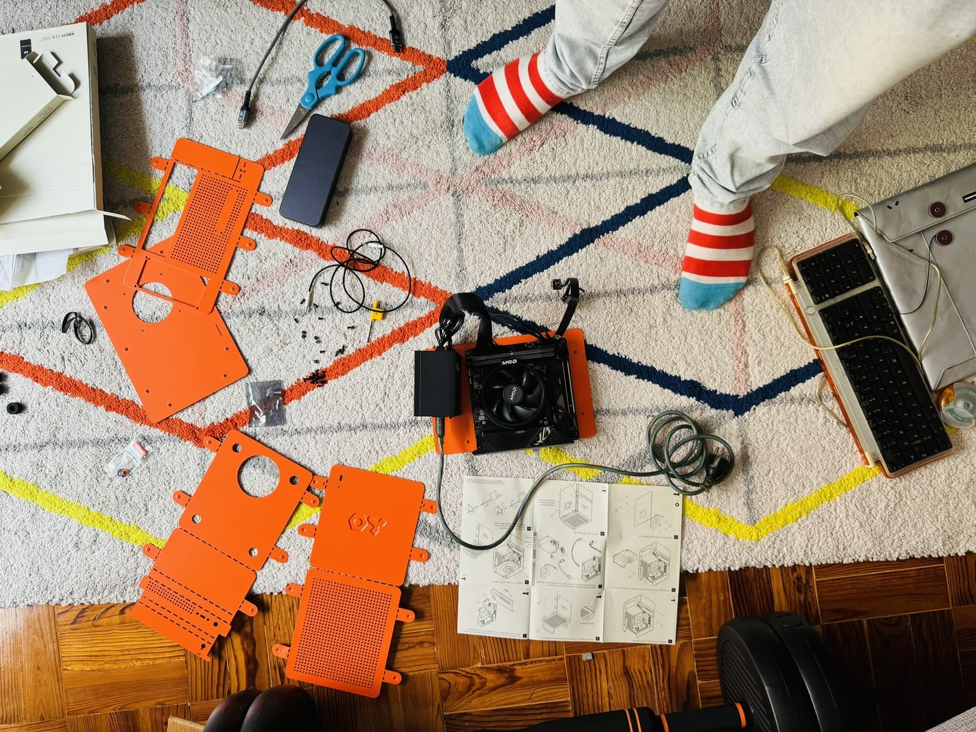 Building the Teenage Engineering case and fitting the components